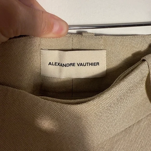 Alexandre Vauthier Sand Palazzo pants - Picture 3 of 4